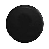 Comily Plus+ 13 Inch Universale Reserveradabdeckung: Die Reifencover passt für 22'-23.2'(55-58cm)in Durchmesser, rein schwarz.