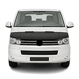 OMAC Haubenbra Steinschlagschutz kompatibel mit VW Transporter T5 2010-2015 Schwarz Halb
