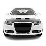 Haubenbra Steinschlagschutz Bonnet Bra kompatibel mit Audi A4 Limo Avant Allroad B8 2007-16