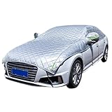 Agrdeed Verdickt Hagelschutzplane Auto, Autoabdeckung Auto, 210D Wasserdicht Hagelschutz Dicke Hagelschutzplane Autoabdeckung Outdoor für Winter Sommer, Gilt für Alle Fahrzeugmodelle