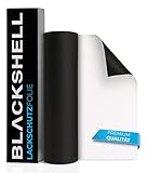Blackshell® Universal Lackschutzfolie schwarz matt 10cm x 100cm Folie selbstklebend als Auto Folie, Motorrad Folie, Fahrrad Schutzfolie - universal einsetzbar auf Allen glatten Oberflächen