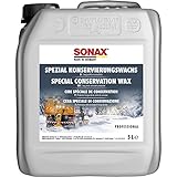 SONAX SpezialKonservierungsWachs (5 Liter) transparentes, salz- und spritzwasserfestes Sprühwachs | Art-Nr. 04855050