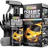 Ceramic SprayVersiegelung, Profi Lackversiegelung auf Keramikbasis, autopolitur, für Schutz und Glanz, wasser und schmutzabweisend, Paint Sealant Spray
