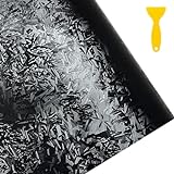 Fondlife Geschmiedete Carbon Folie,150 * 30cm Selbstklebend Autofolie aus Vinyl,Forged Vinylfolie (Geschmiedet)