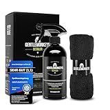 GENTLEMONKEYS Detailer Auto (500ml) inkl. Mikrofasertuch • Lackversiegelung, Motorrad & Fahrrad • Profi-Sprühversiegelung für Glanz & Schutz • Detailing Lackschutz • Für alle Lacke geeignet